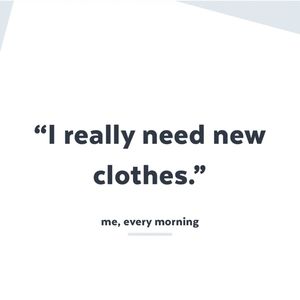 Choose the outfit that feels right~ It shows